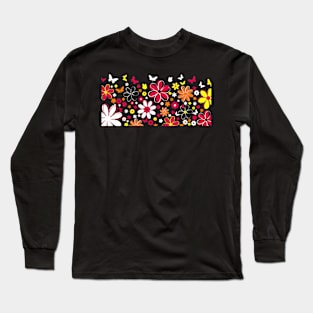 flower illüsration Long Sleeve T-Shirt